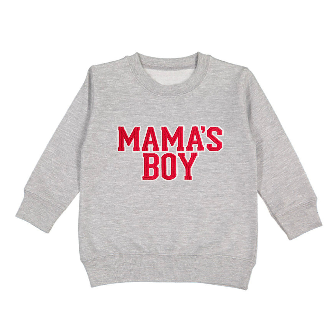Mama's Boy Varsity Patch Sweatshirt