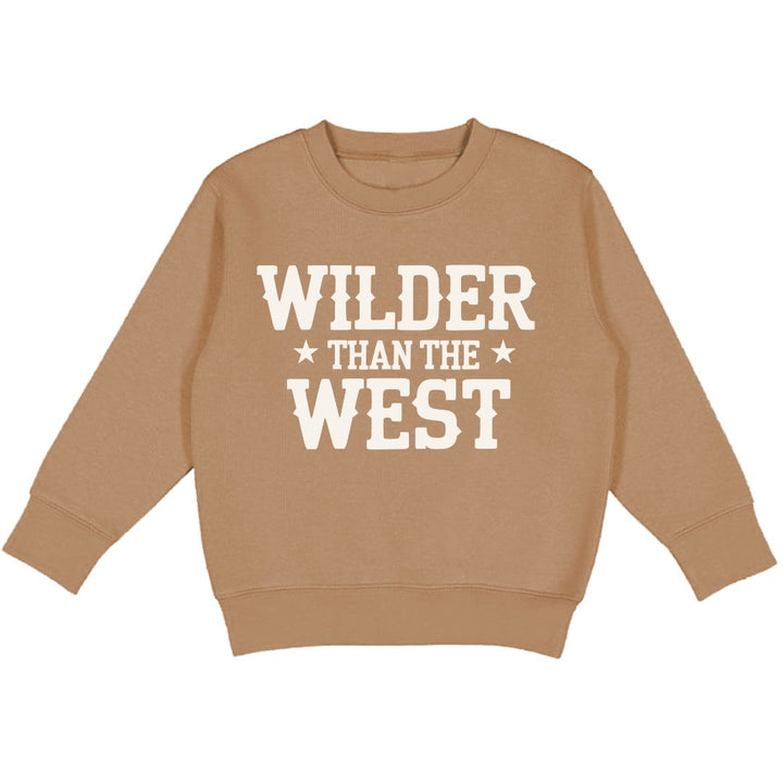 Wilder Than The West Sweatshirt - Mocha
