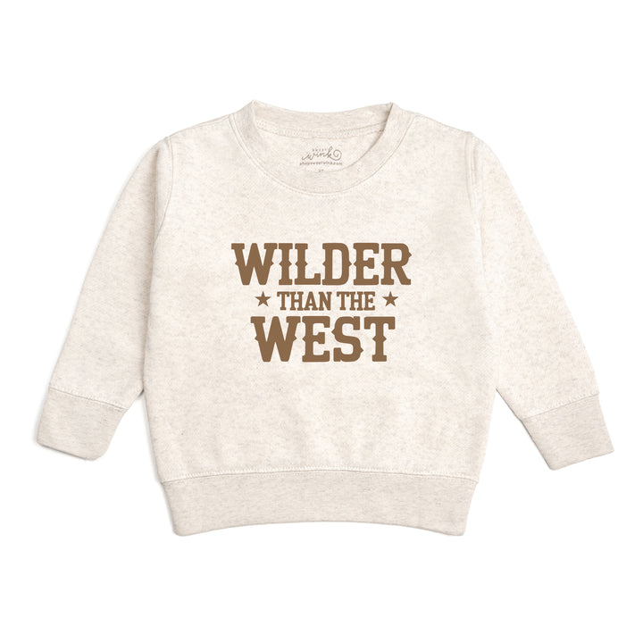 Wilder Than The West Western Sweatshirt