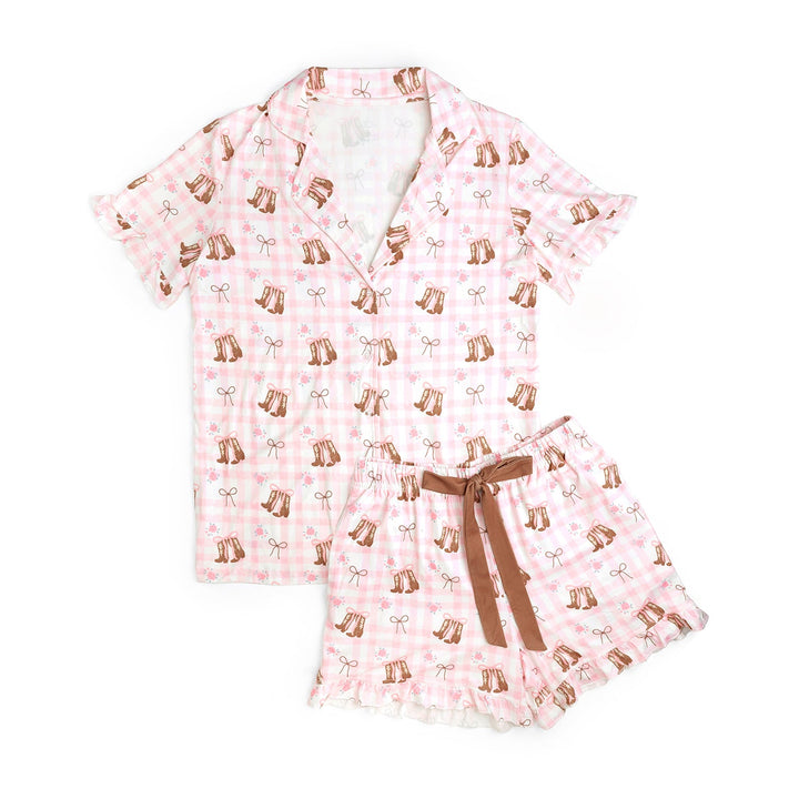 Coquette Cowgirl Western Women's Two-Piece Set