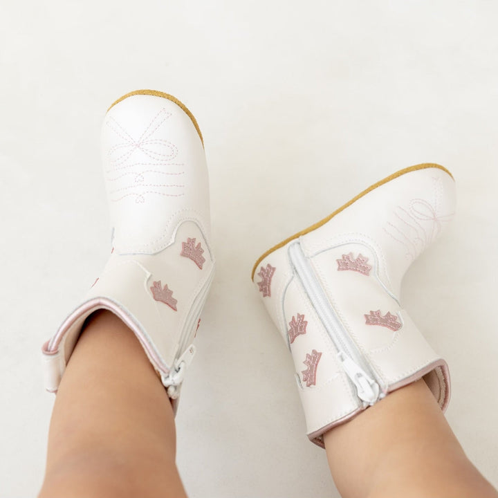 Wild + Rae Cowgirl Bow Baby Bootie