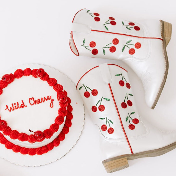 Cowgirl Wild Cherry Boots
