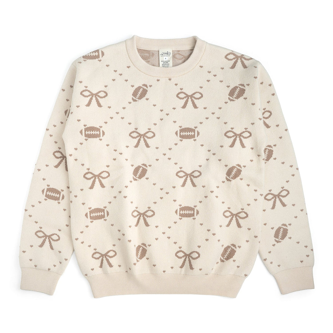 Football Trellis Women's Sweater