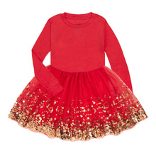 Load image into Gallery viewer, Red Sequin Dress
