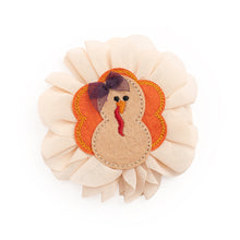 Load image into Gallery viewer, Chiffon Turkey Thanksgiving Clip