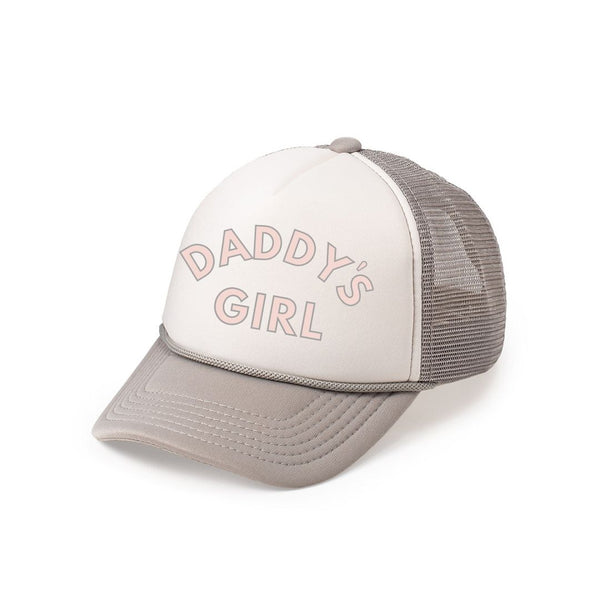 Daddy's Girl Trucker Hat - Gray/White