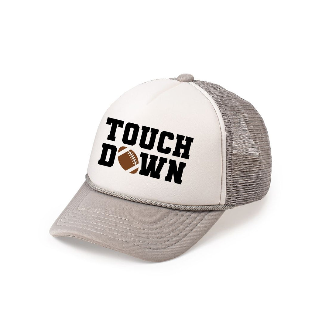 Touchdown Trucker Hat - Gray/White