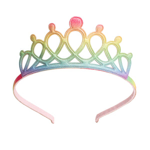 Bright Rainbow Tiara Headband