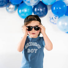 Load image into Gallery viewer, Birthday Boy Short Sleeve T-Shirt - Indigo