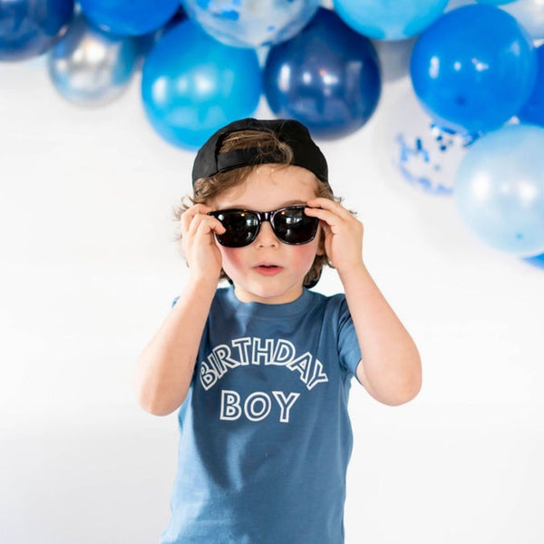 Birthday Boy Short Sleeve T-Shirt - Indigo