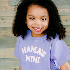 Mama's Mini Short Sleeve T-Shirt - Lavender