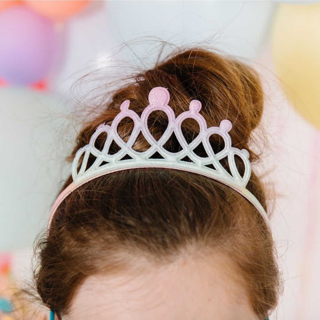 Pastel Rainbow Tiara Headband