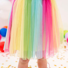 Load image into Gallery viewer, Rainbow Fairy Tank Dress