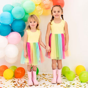 Rainbow Fairy Tank Dress