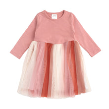 Load image into Gallery viewer, Rose Fairy Long Sleeve Tutu Dress