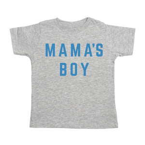 Mama's Boy Short Sleeve T-Shirt - Gray
