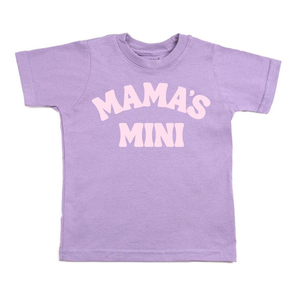 Mama's Mini Short Sleeve T-Shirt - Lavender