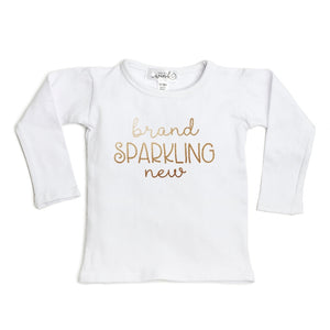 Brand Sparkling New Long Sleeve Shirt - White