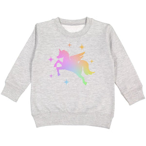 Magical Unicorn Sweatshirt - Gray
