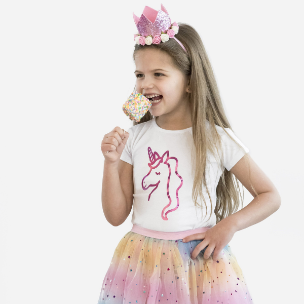 Unicorn Short Sleeve T-Shirt - White