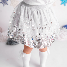 Load image into Gallery viewer, Silver Sequin Tutu