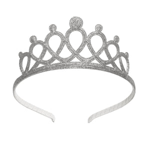 Silver Tiara Headband