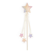 Load image into Gallery viewer, Pastel Rainbow Star Wand