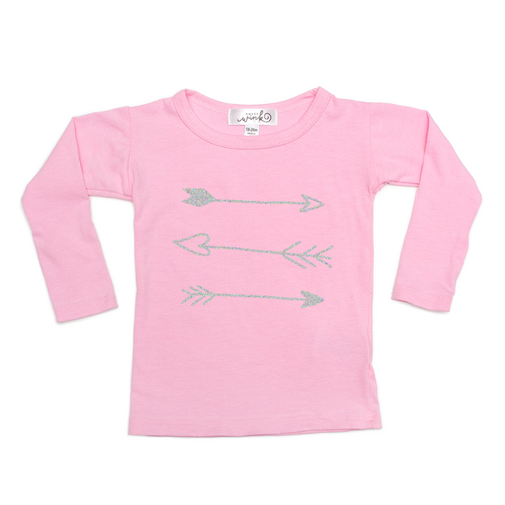 Arrows Long Sleeve Shirt - Pink