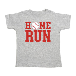 Home Run Short Sleeve T-Shirt - Gray
