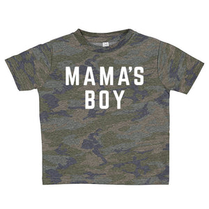 Mama's Boy Short Sleeve T-Shirt - Camo